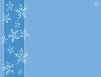 A Winter With Snowflakes Background Thumbnail