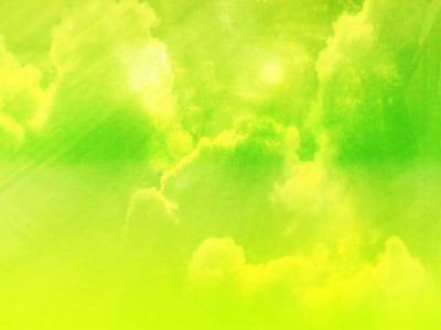Abstract cloud sky green