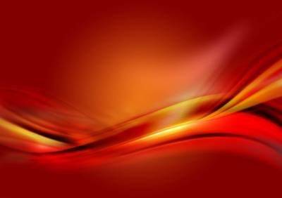 Abstract Red Waves Background Thumbnail