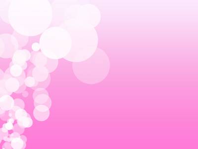 Bubbles On Pink Background