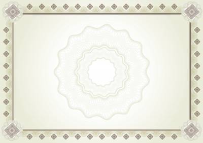 Certificate Diploma Frame Background