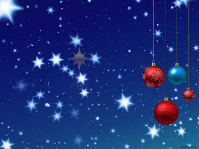 Christmas Decoration Stars and Balls