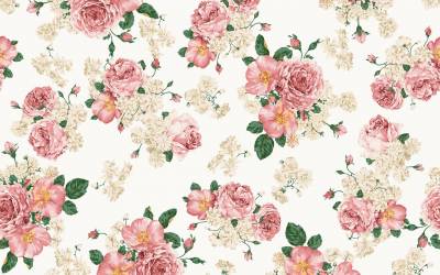 Floral Pattern Design Background