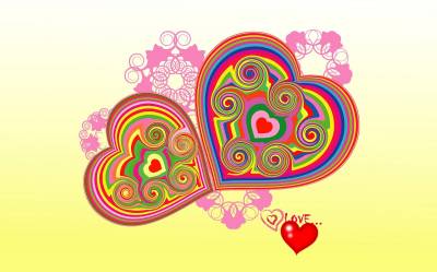 Heart Shape Valentine Ppt Background Thumbnail