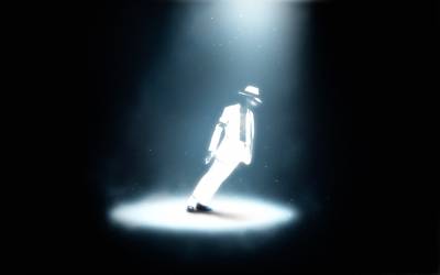 Michael Jackson Music Light Background Thumbnail