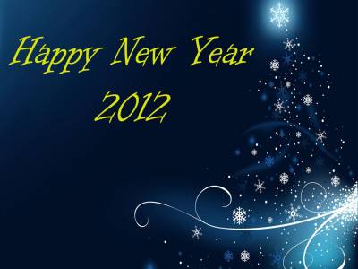 New Year Of 2012 Background Thumbnail
