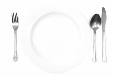 Plate And Cutlery Background Thumbnail