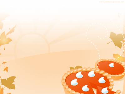 Pumpkin Pie Background Thumbnail