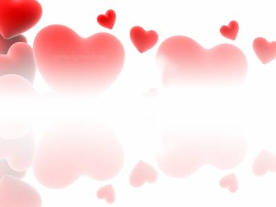 Red Love Hearts Background Thumbnail