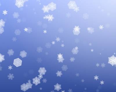 Snowflakes Falling Down Background Thumbnail
