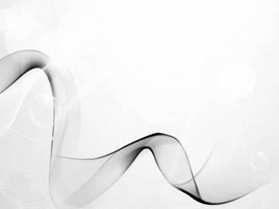 Soft White Wave With Bubbles Background Thumbnail