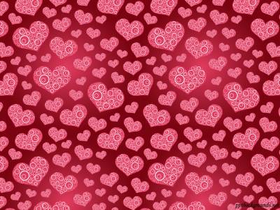 Special Hearts Lovers Valentine Day Background Thumbnail