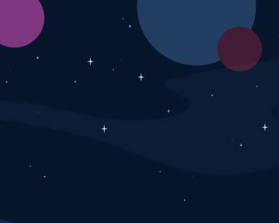 Stars And Planets Figures Background Thumbnail