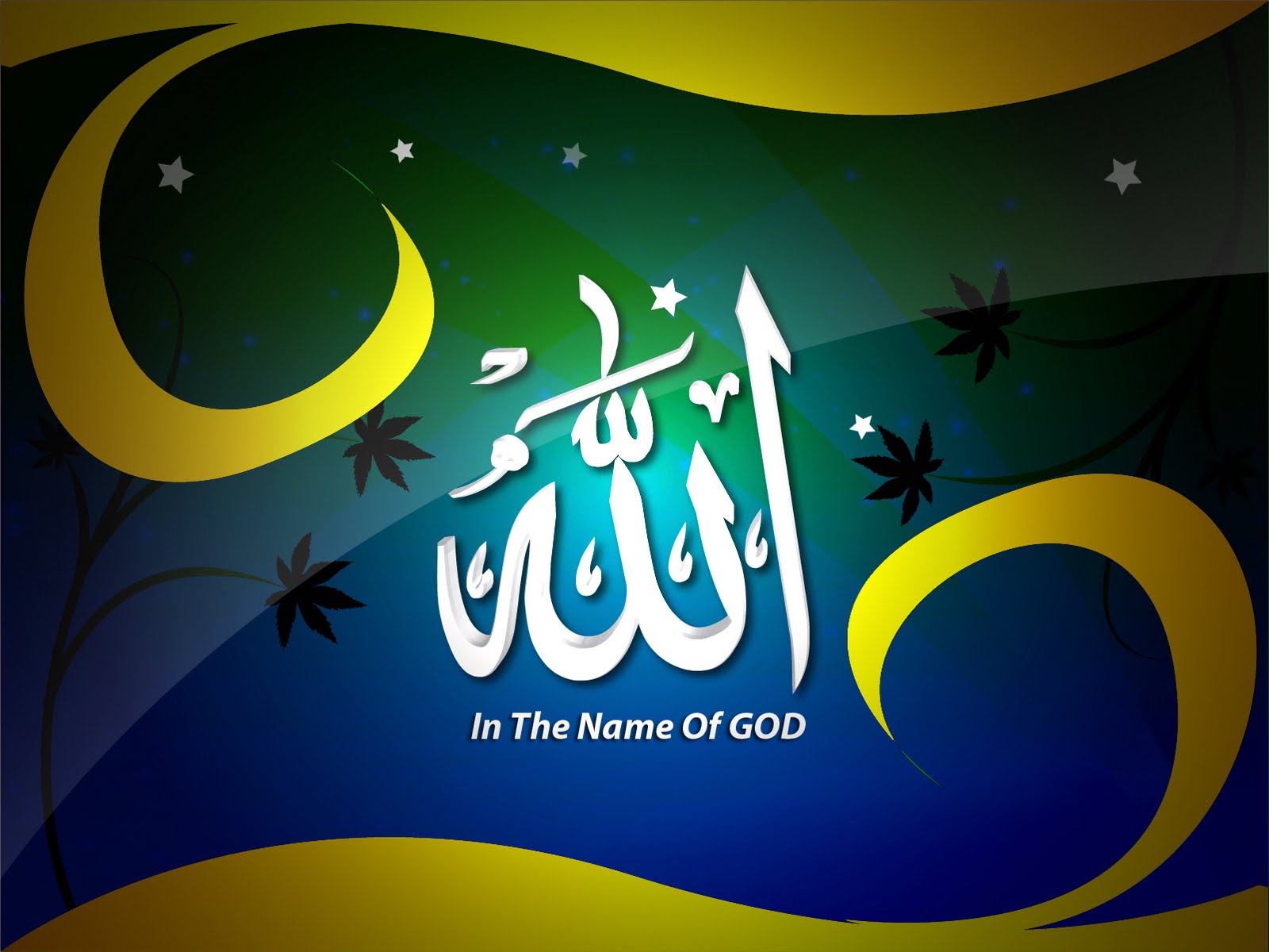 ALLAH free powerpoint background
