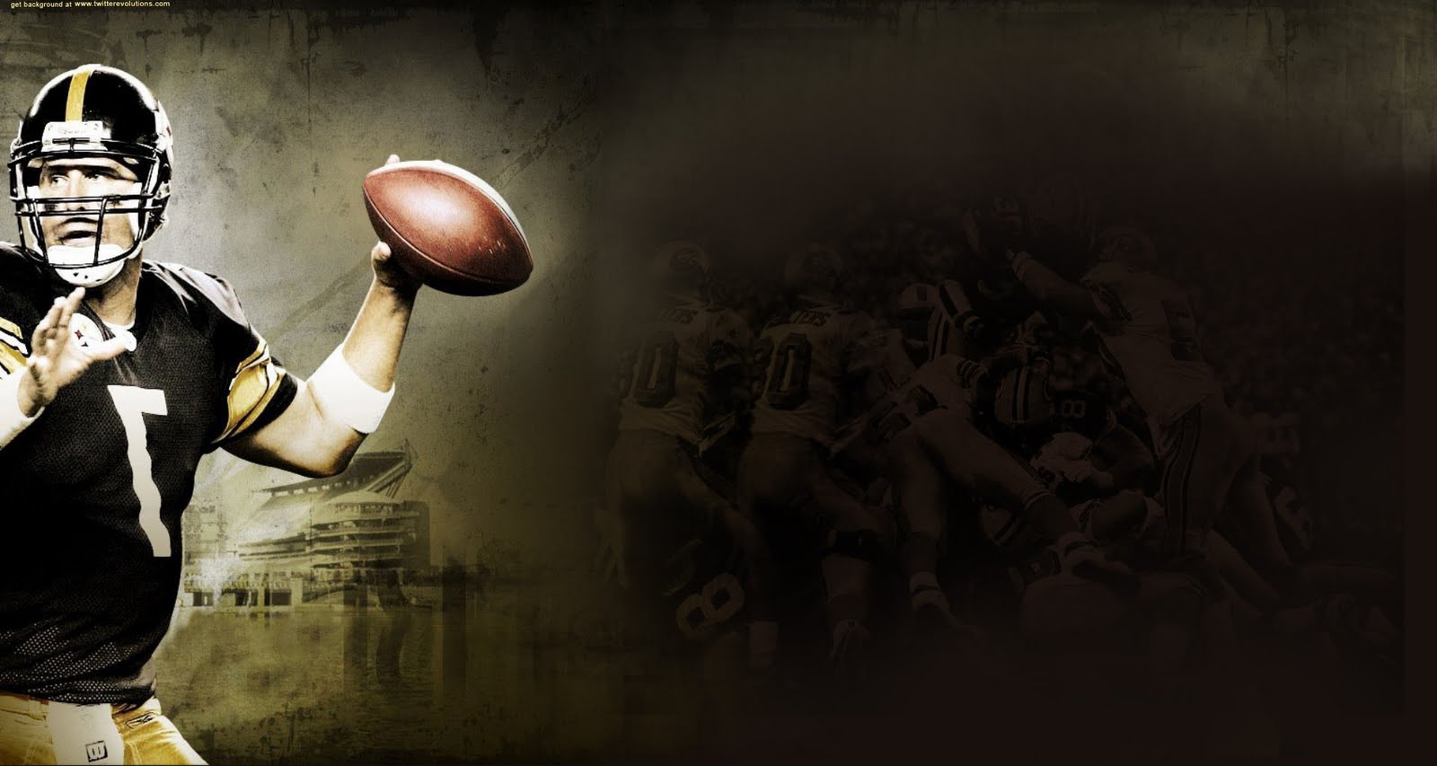 American football template free powerpoint background