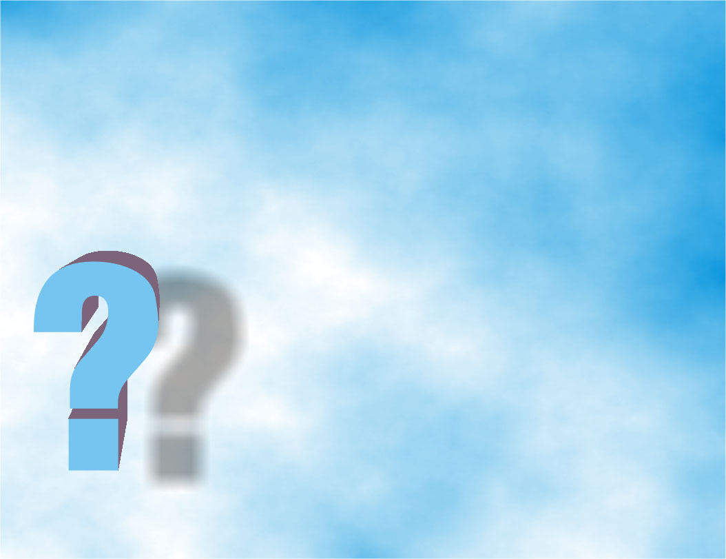 Free Blue Question Backgrounds For PowerPoint Border And Frame