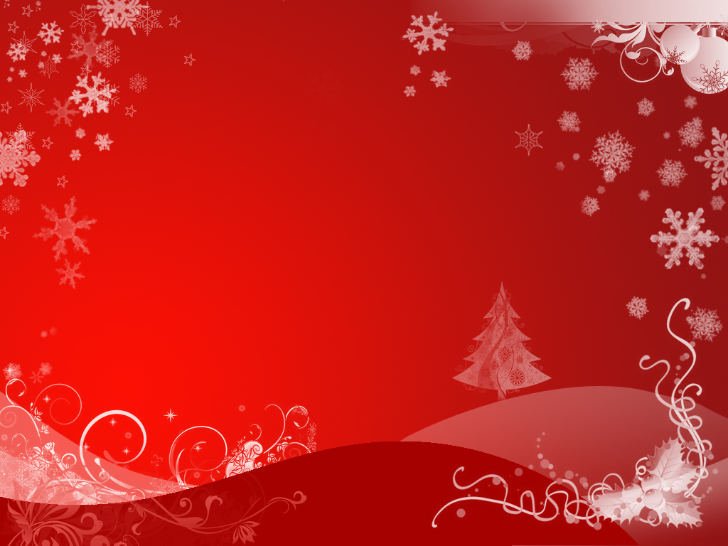 Christmas red white gradient free powerpoint background