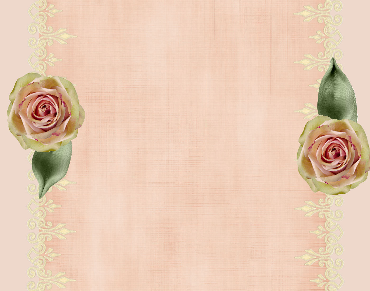 Elegant Roses free powerpoint background