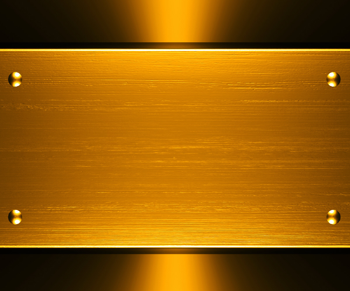 Gold Metallic Design Background For PowerPoint Miscellaneous PPT