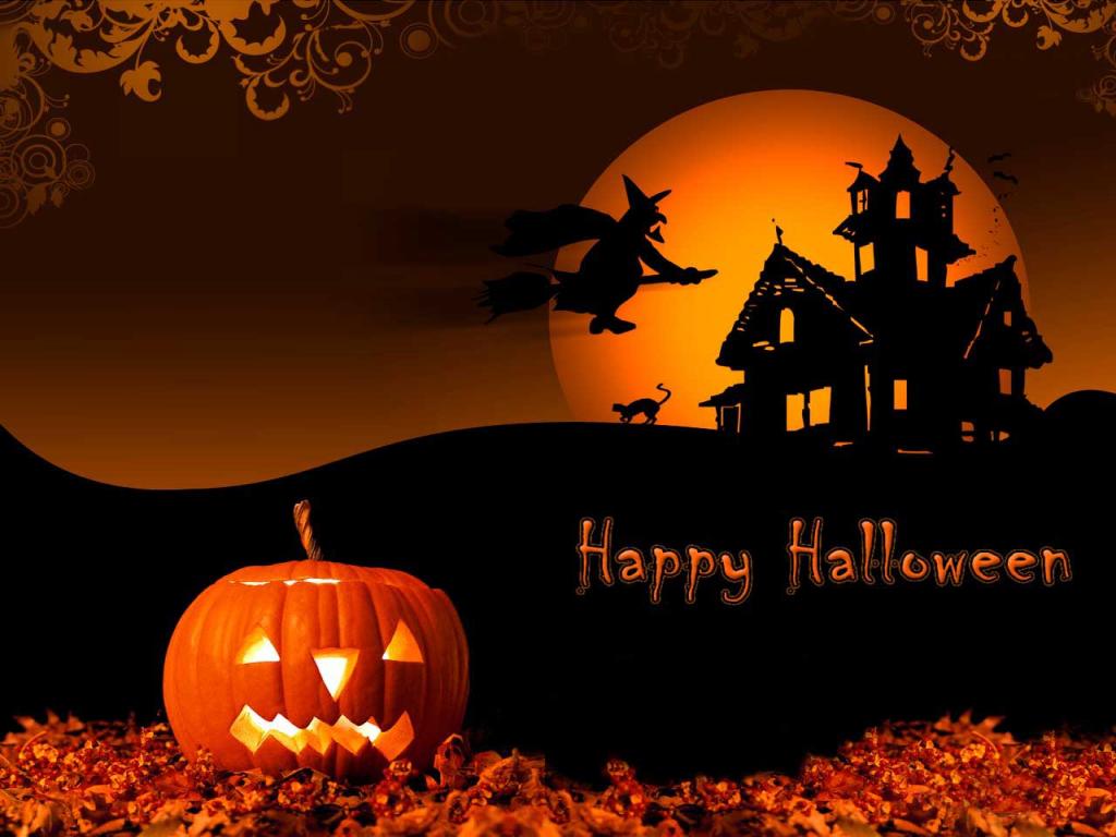Happy Halloween Days free powerpoint background