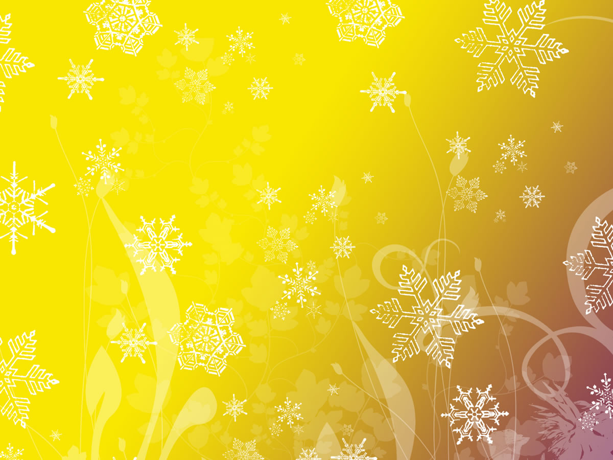 Holiday Snowflake Design  free powerpoint background