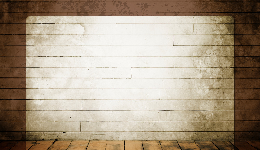 Light frame on a wood wall free powerpoint background