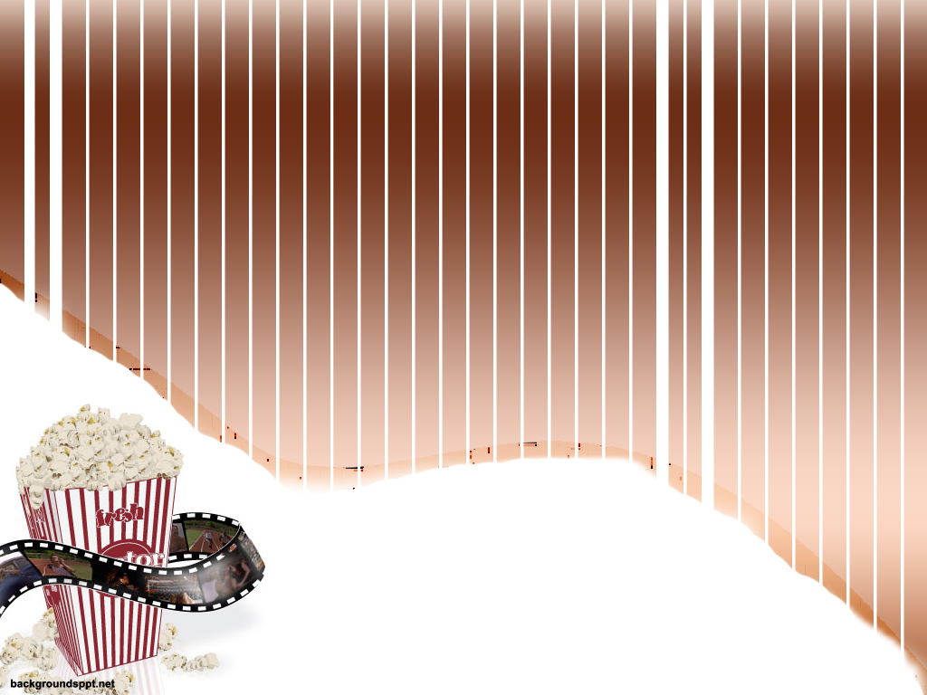 Free Movies Popcorn Template Backgrounds For PowerPoint
