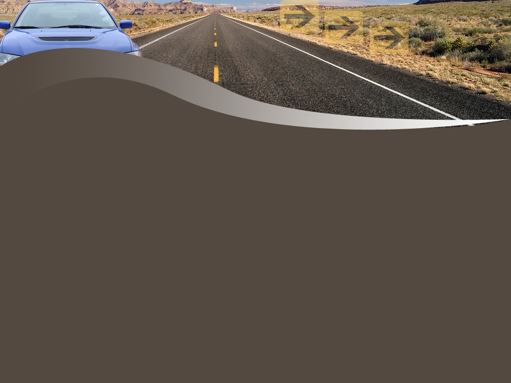 Navigation On Road Backgrounds For Powerpoint Car And