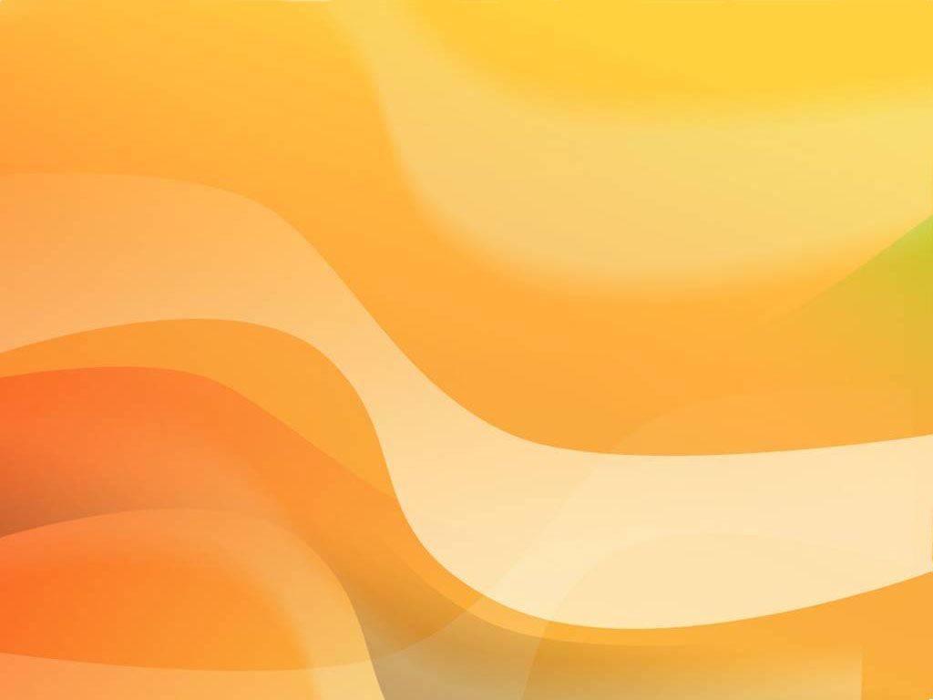 Orange curves free powerpoint background