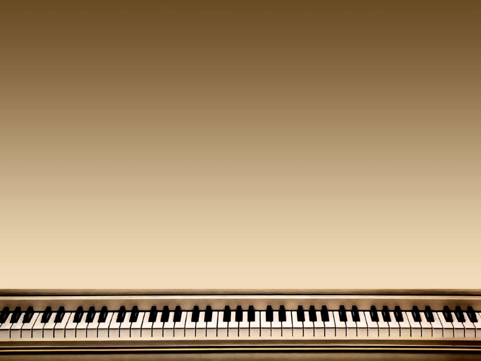 Piano Background For PowerPoint Music PPT Templates