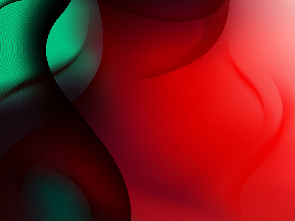 Red Green Digital Art Background