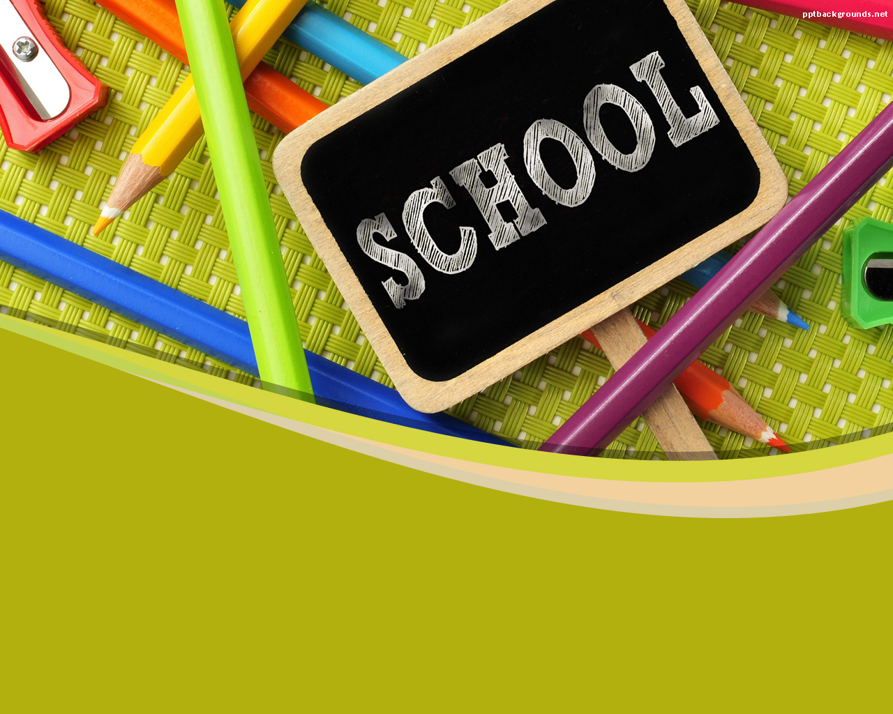 School Time Background For Powerpoint Education Ppt Templates