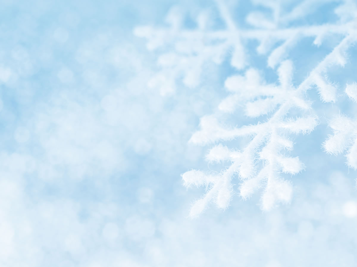 Snowy Sky Background For PowerPoint - Holiday PPT Templates With Regard To Snow Powerpoint Template