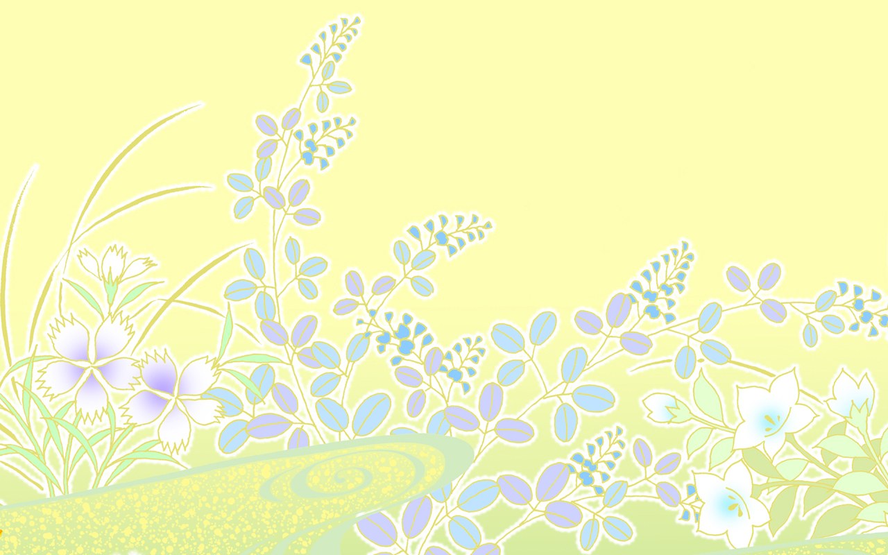 Spring Flower Yellow free powerpoint background