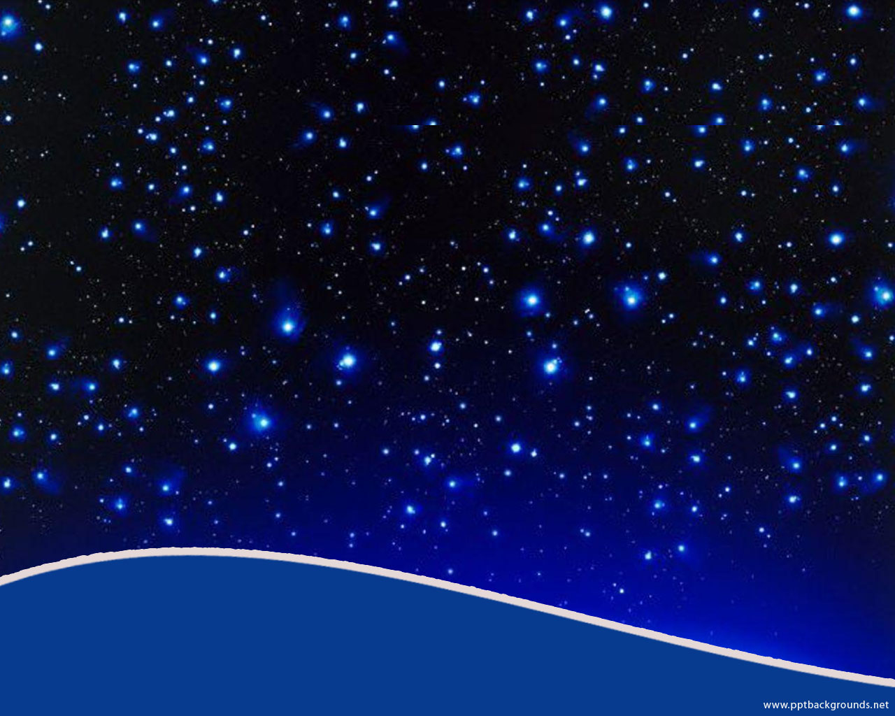 Starry Sky Powerpoint Template