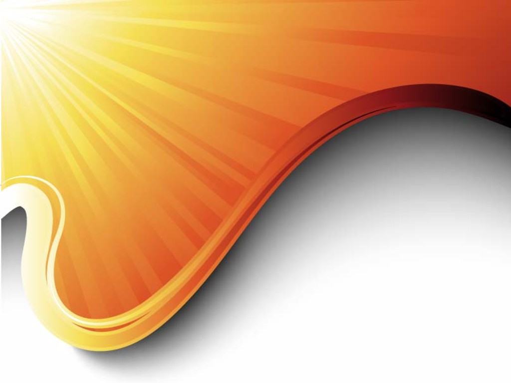 Sun rays wave free powerpoint background