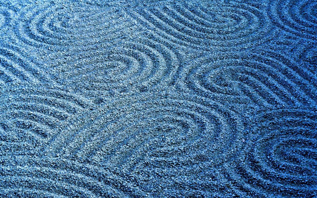 Swirly Zen Garden free powerpoint background