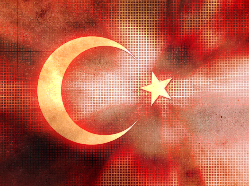 Turkish Flag free powerpoint background