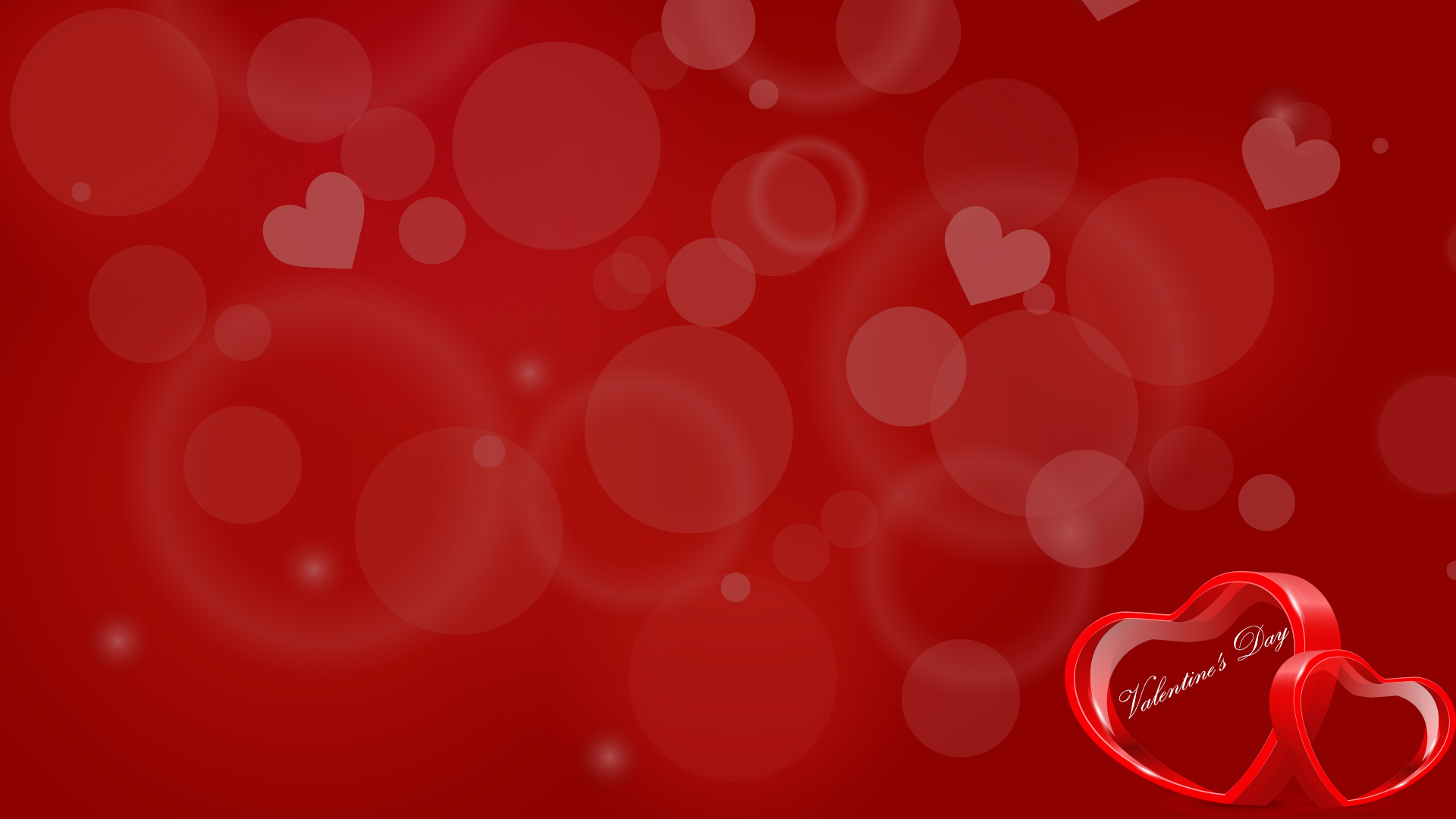 Valentines Day Heart Background For PowerPoint Love PPT Templates