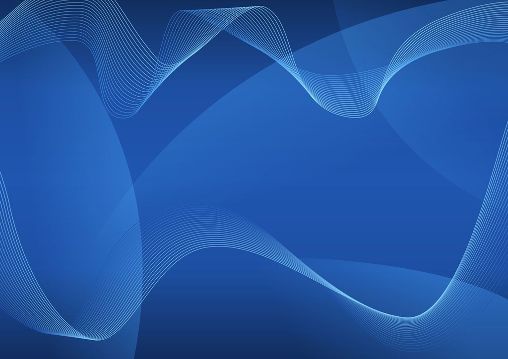 Waves blue abstract free powerpoint background